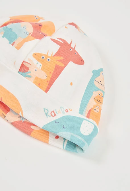 Conjunto bebé estampado algodão