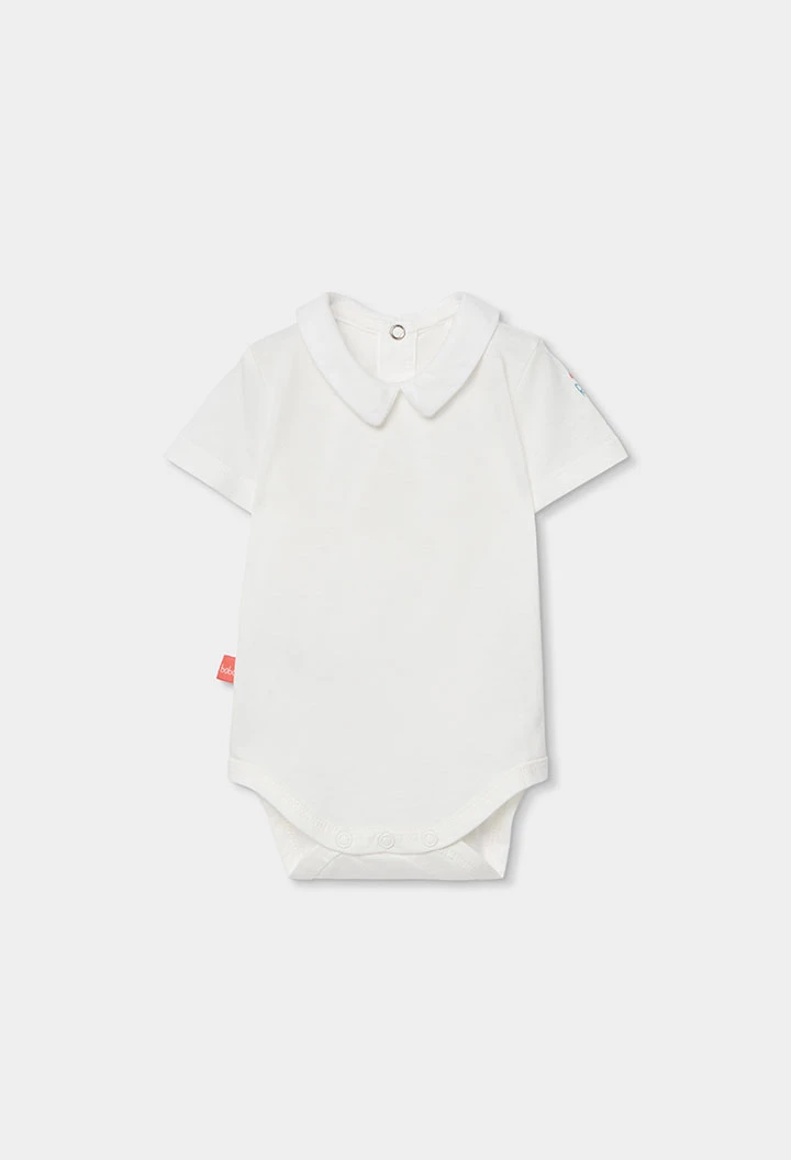 Ensemble bébé salopette à carreaux en coton