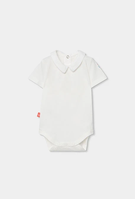 Baby-Set aus kariertem Baumwoll-Latzhöschen