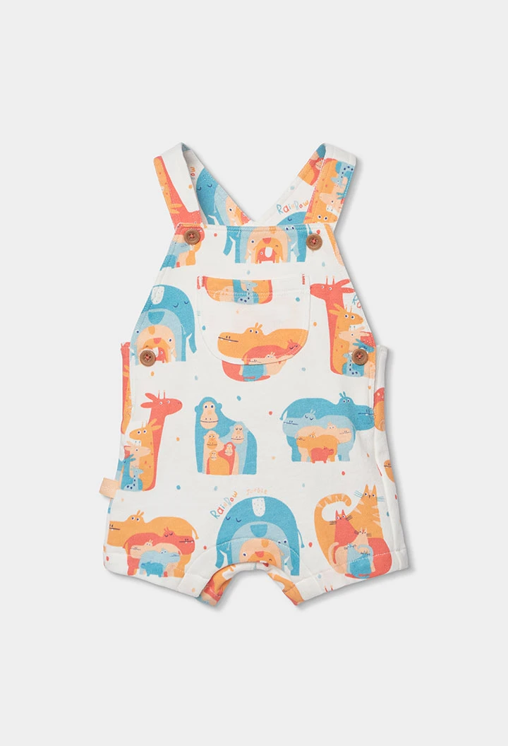 Baumwollset für Babys mit Aufdruck