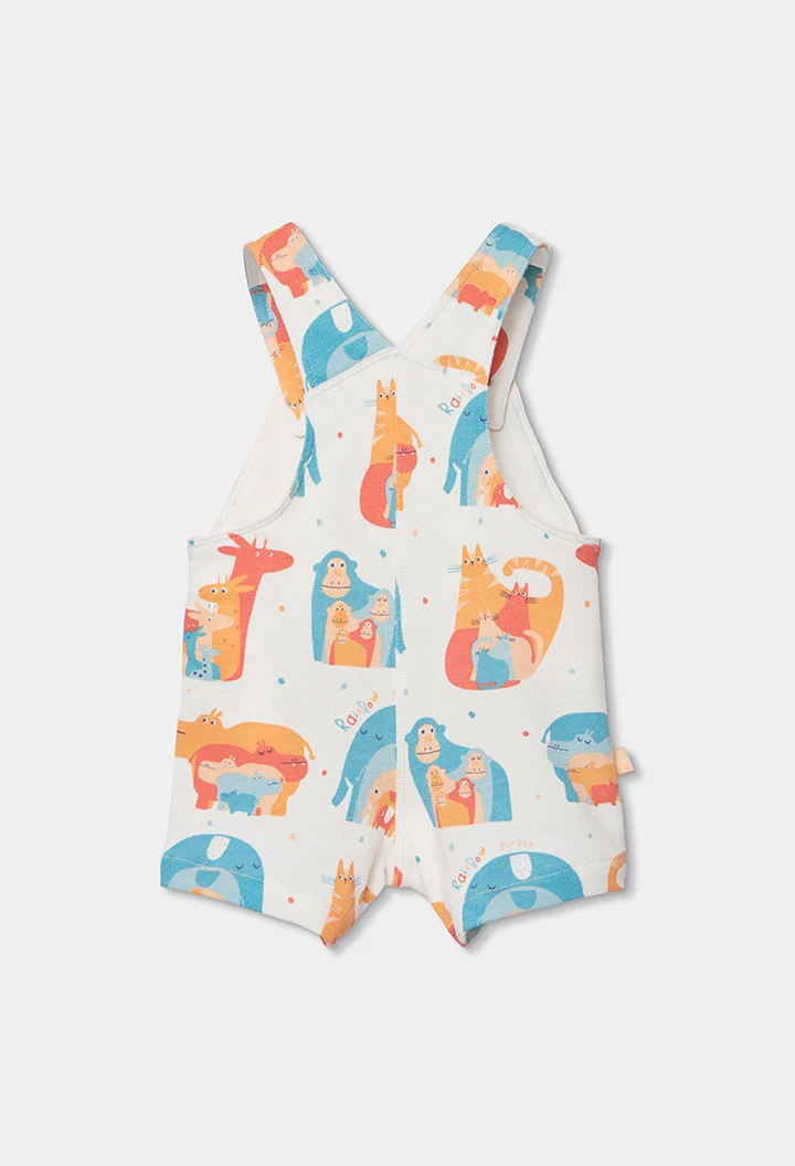 Baumwollset für Babys mit Aufdruck