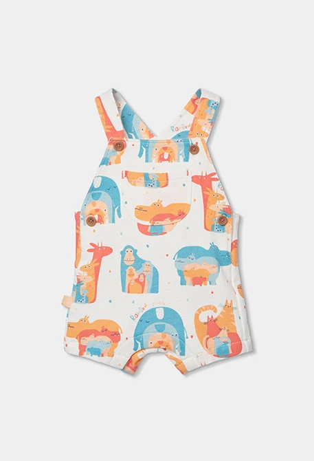 Baumwollset für Babys mit Aufdruck