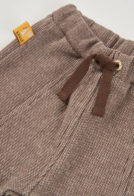 Ensemble maille bébé garçon écru à rayures
