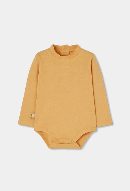 Ensemble maille bébé garçon marron brodé renard