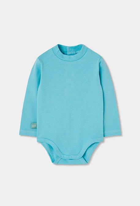 Conjunto punto bebé niño estampado animales verde