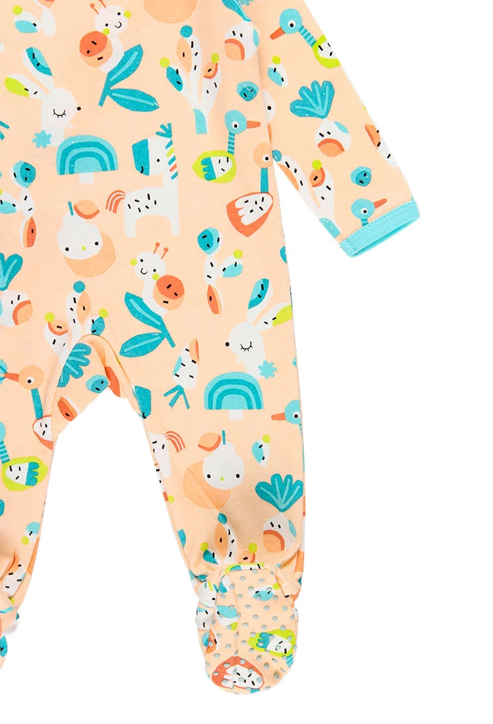 PIjama d'una peça interlock de nadó