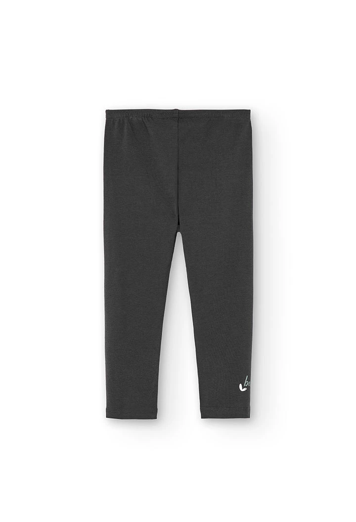 Leggings gris osucro elástico