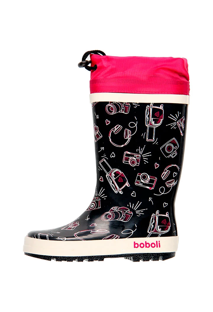 Bottes "appareil photo" pour fille