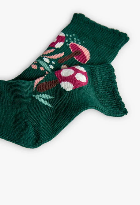 Pack calcetines de punto rosa y estampados