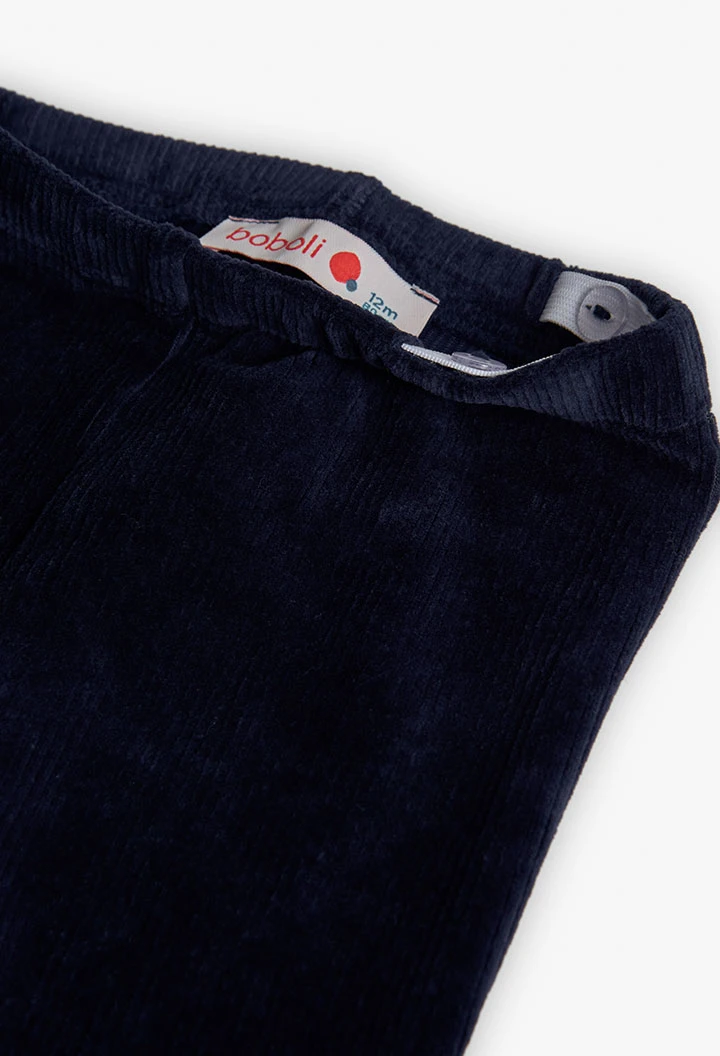 Dunkelblaue Leggings