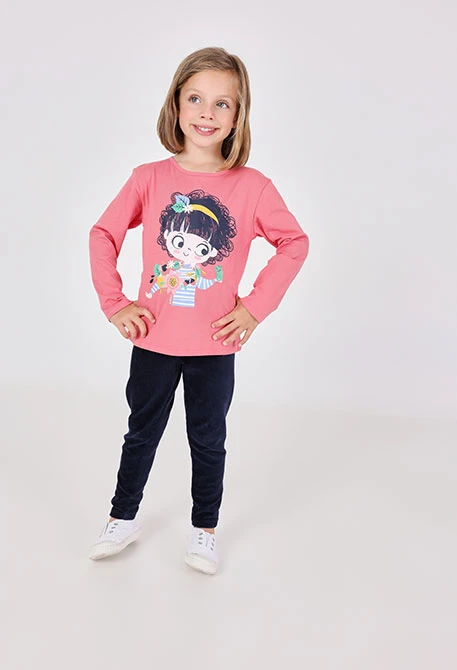 Legging azul marino