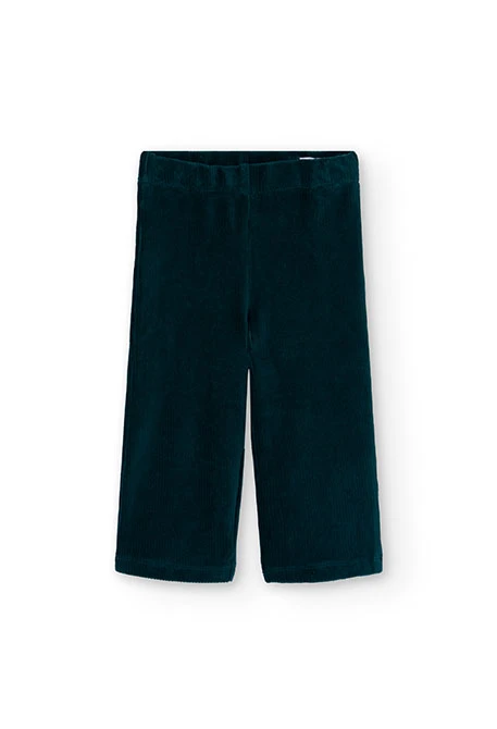 Pantaló nena de pana verda