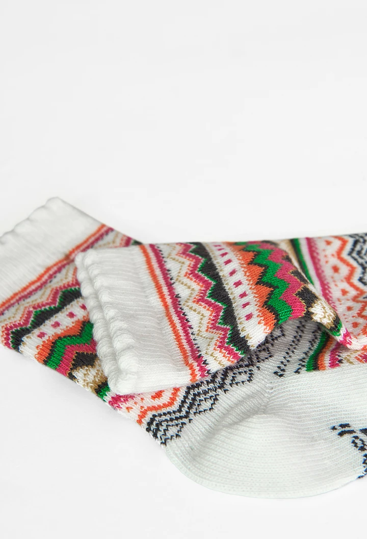 Pack mitjons de nadó nena amb estampat