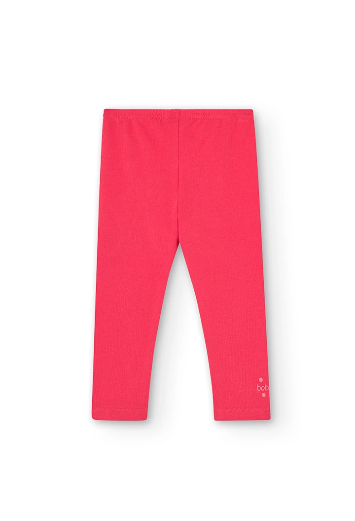 Stretch knit leggings for baby -BCI