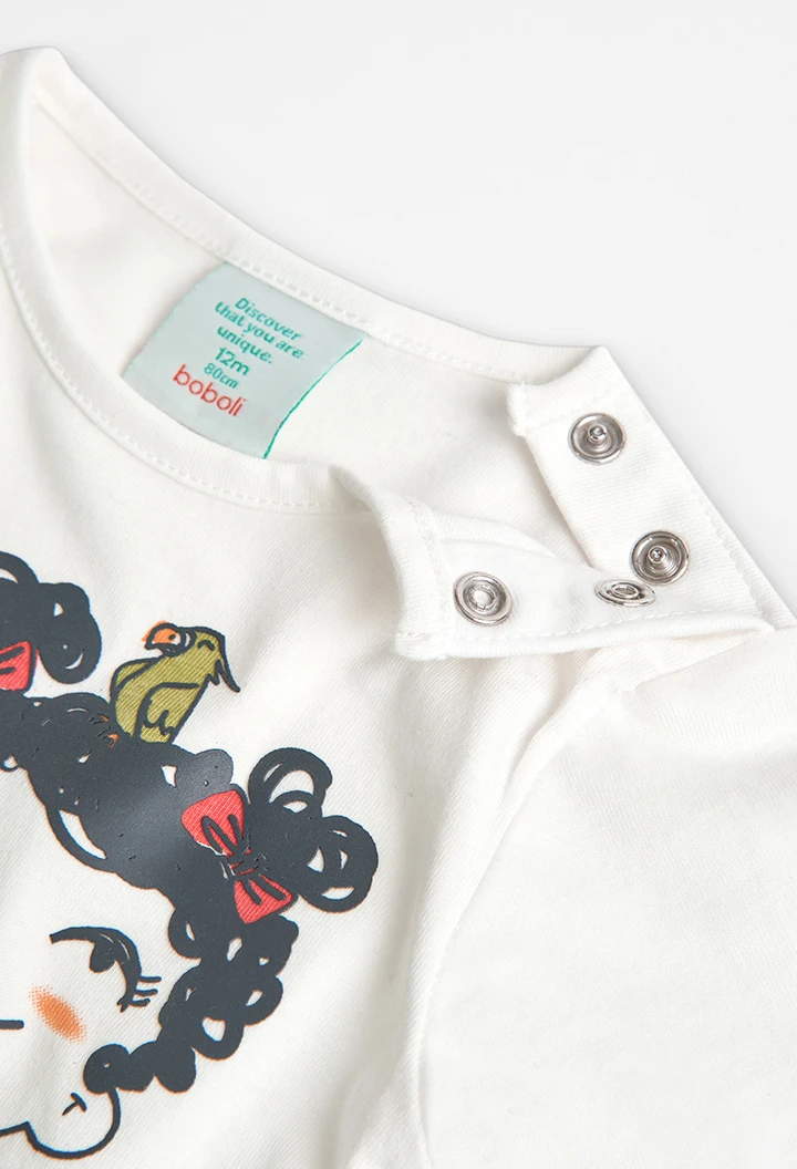 T-Shirt tricot pour bébé fille -BCI