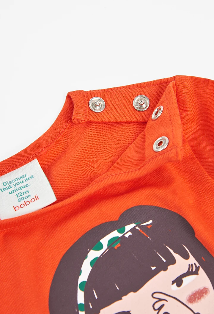 T-Shirt tricot pour bébé fille -BCI