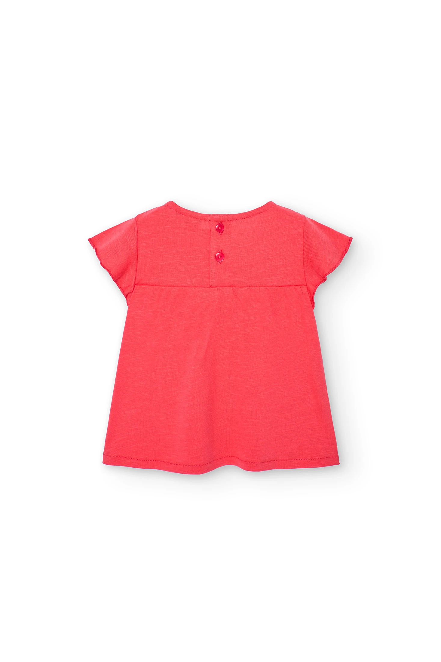 slub knit tee shirt