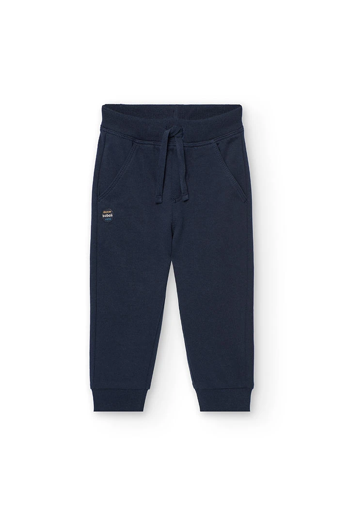 Babykleidung Set aus Sweatshirt und Strickhose für Jungen in Gelb