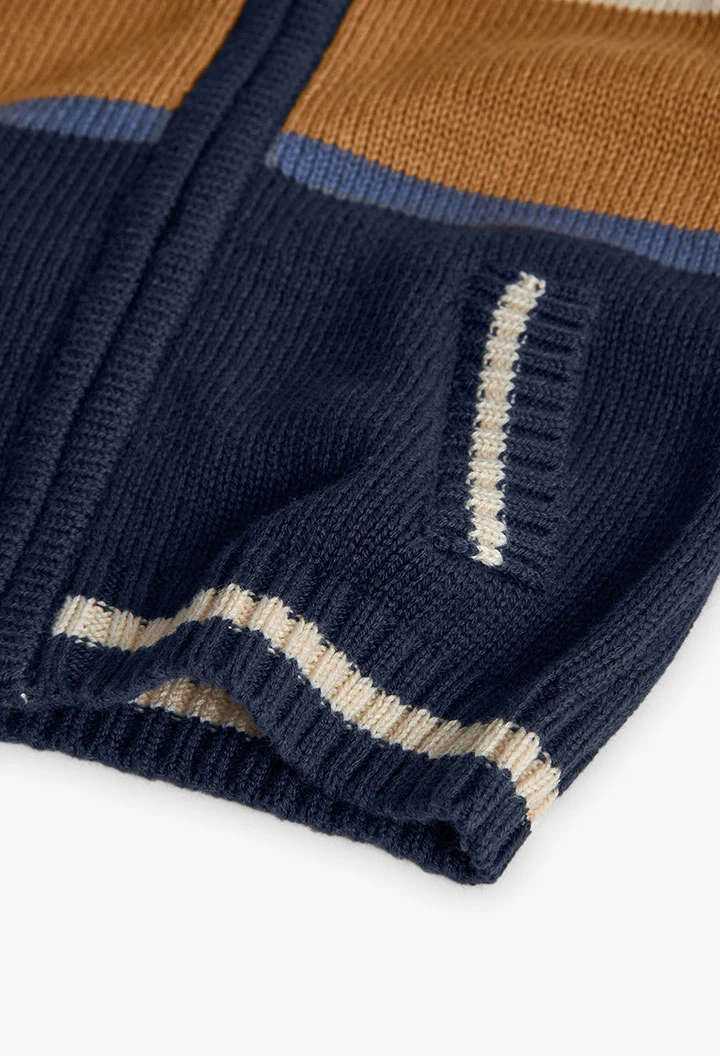 Giacca bambino in maglia