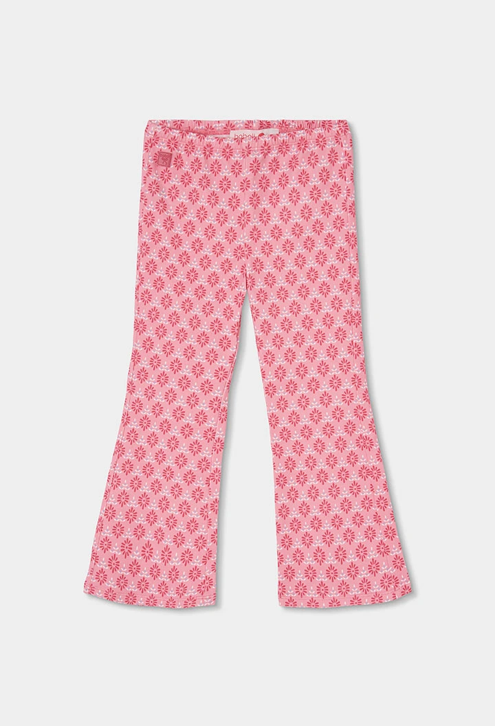 Leggings en maille imprimée