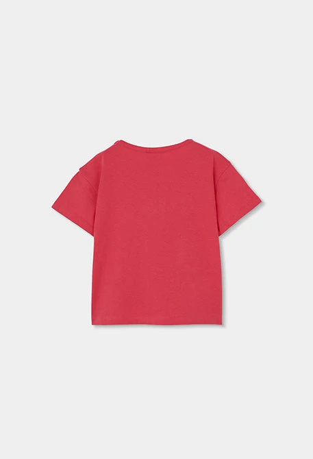 Girls? strawberry cotton T-shirt