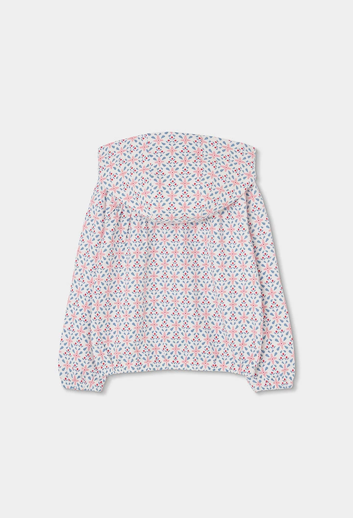 Chaqueta niña estampado