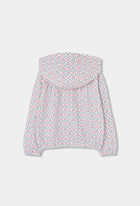 Mädchenjacke mit Muster