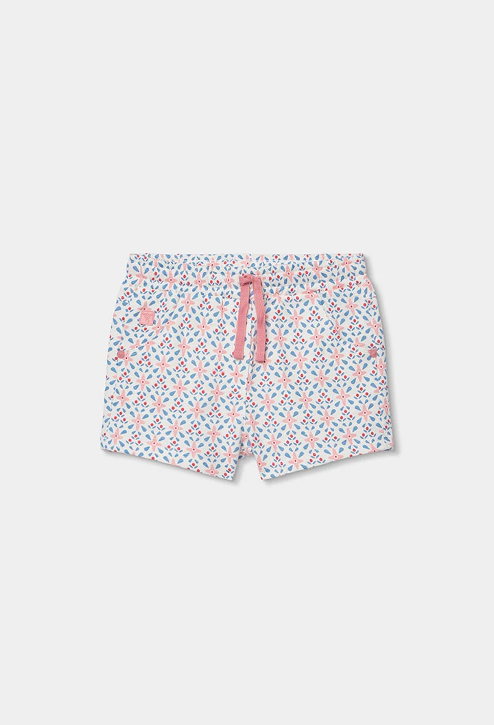 Pantaloncini felpati stampati
