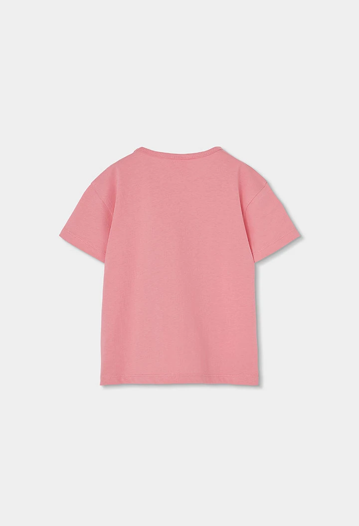 Ensemble fille en rose et bleu