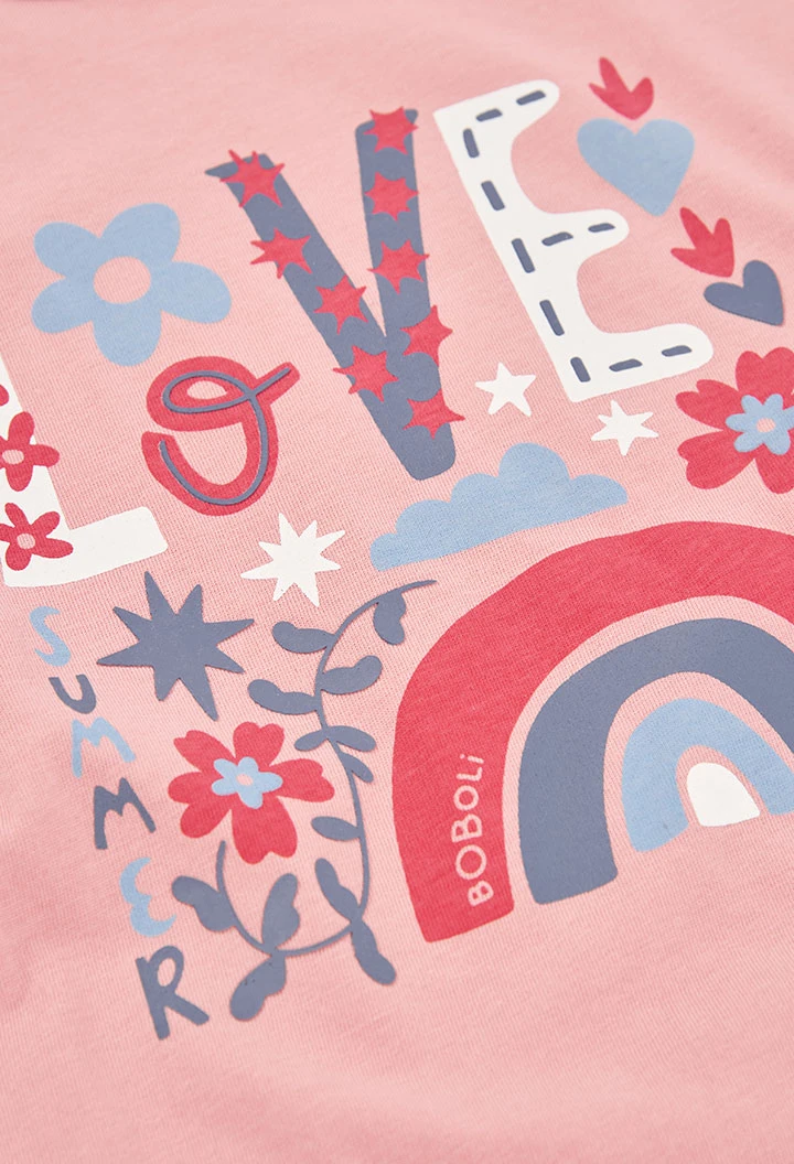 Conjunt per a nena en rosa i blau