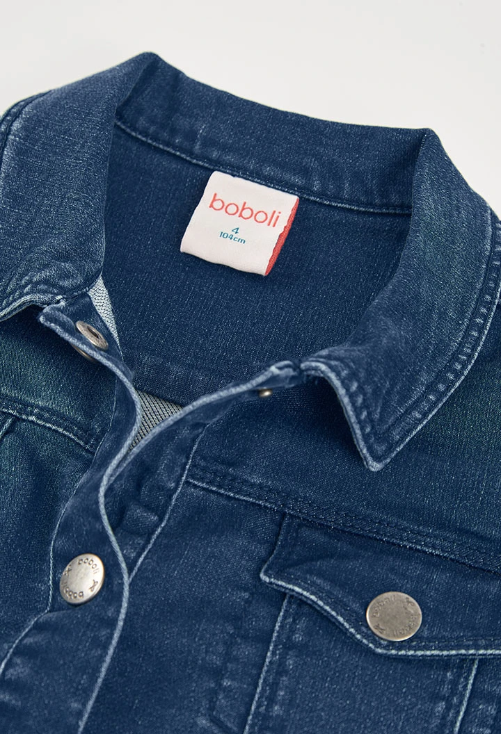 Mädchen-Denim-Jacke