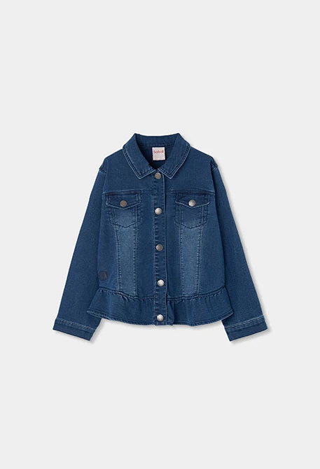 Veste fille en jean