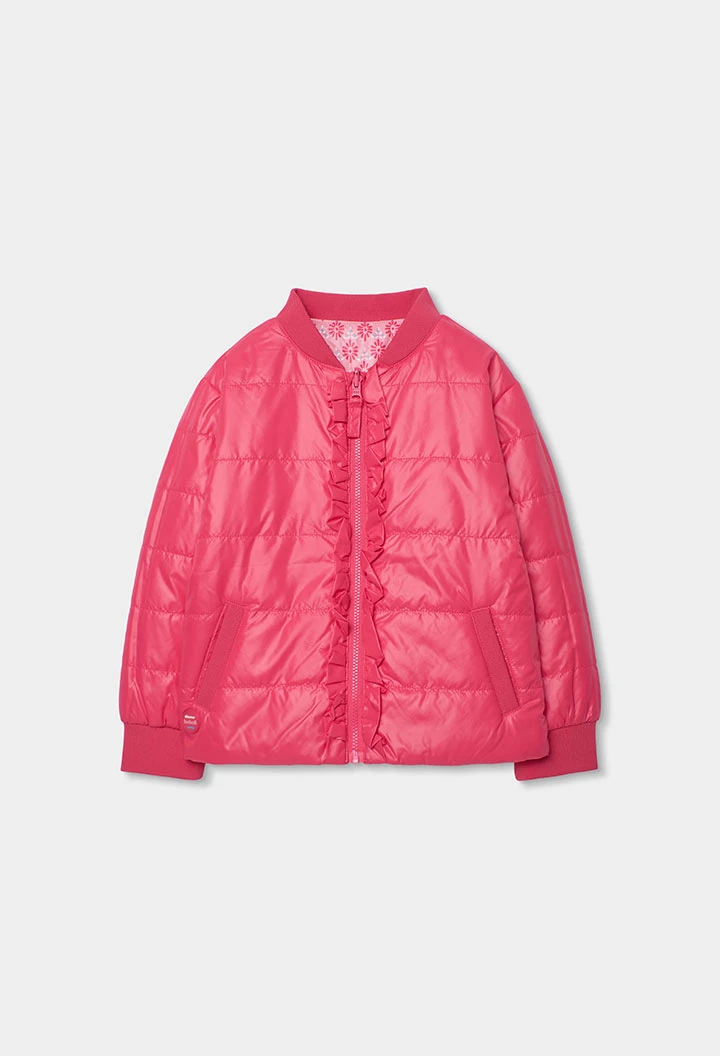 Parka reversible niña