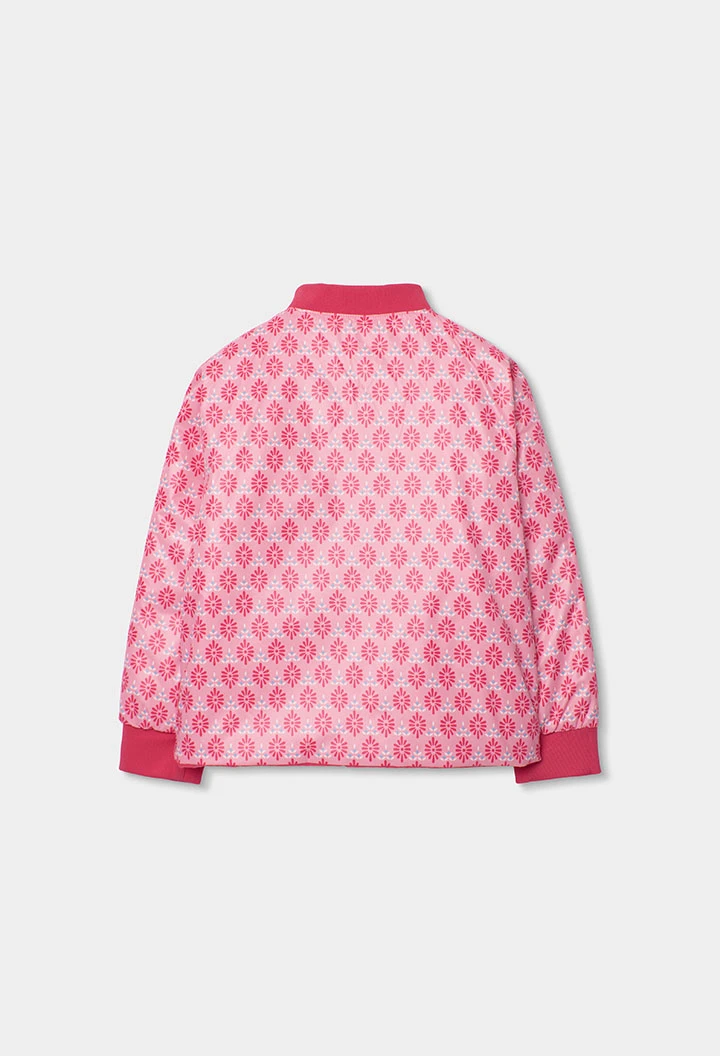 Reversible parka girl