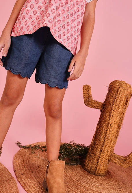 Denim-Shorts