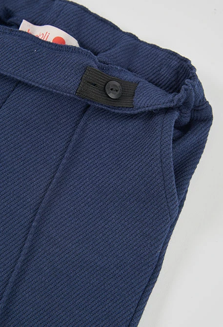 Pantalon fille bleu marine