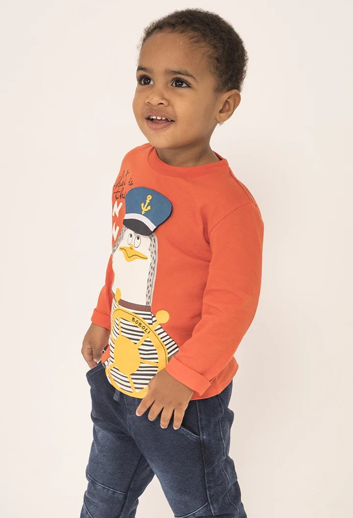 Camiseta punto de bebé niño