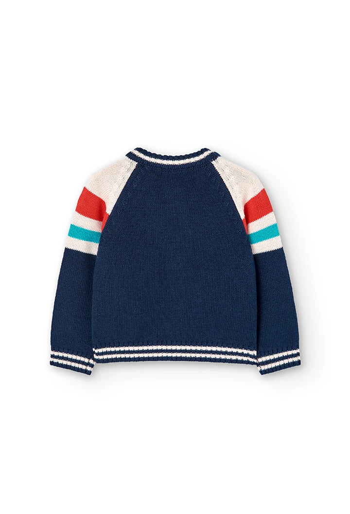 Strick pullover für baby junge