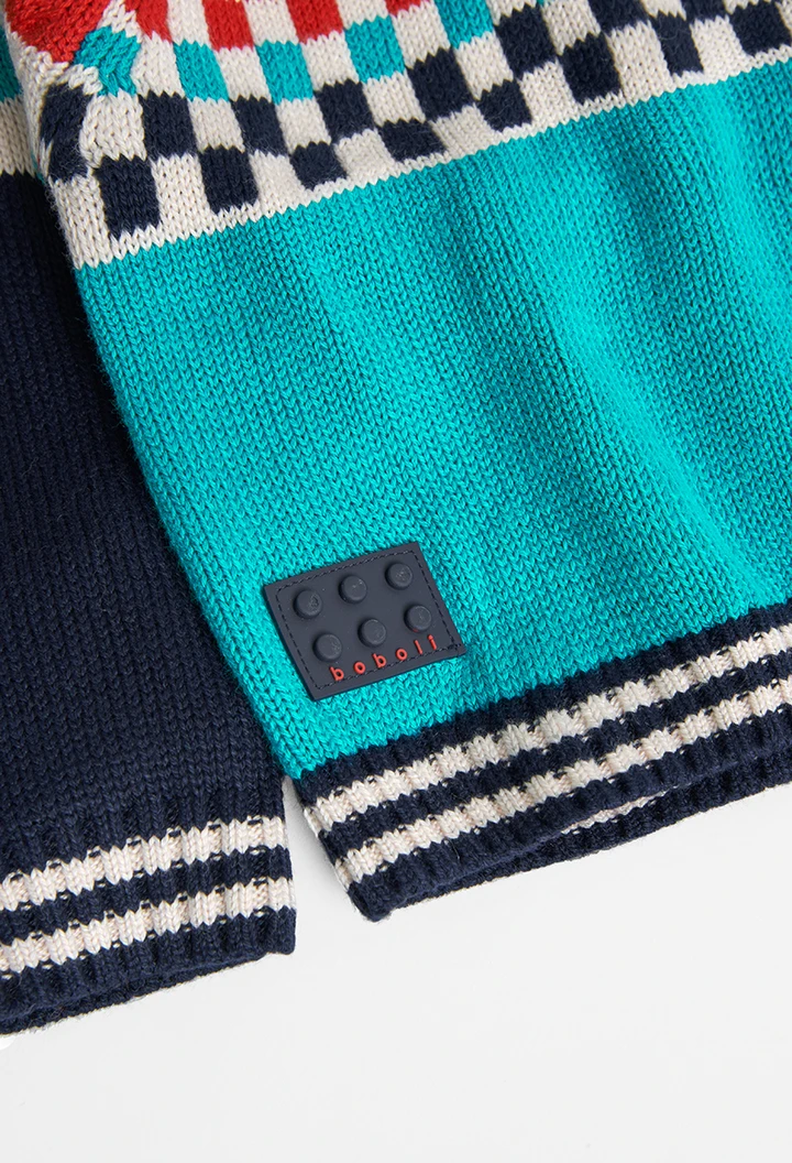 Strick pullover für baby junge