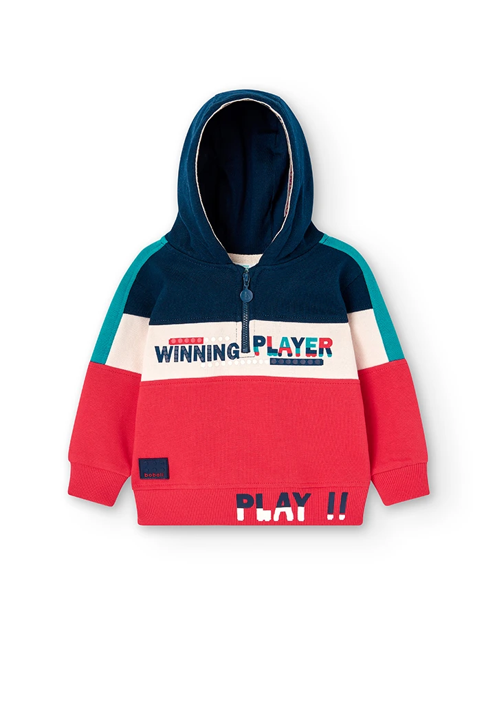 Sweatshirt felpa para o bebé menino -BCI