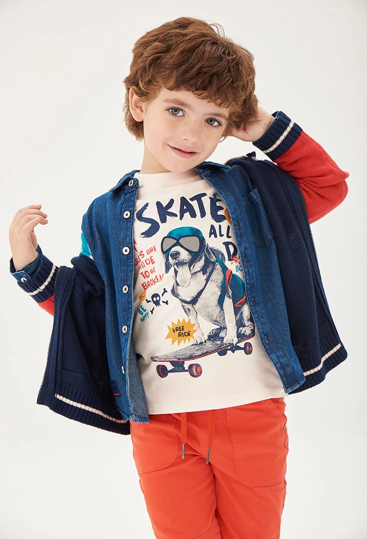 T-Shirt tricot pour bébé garçon -BCI
