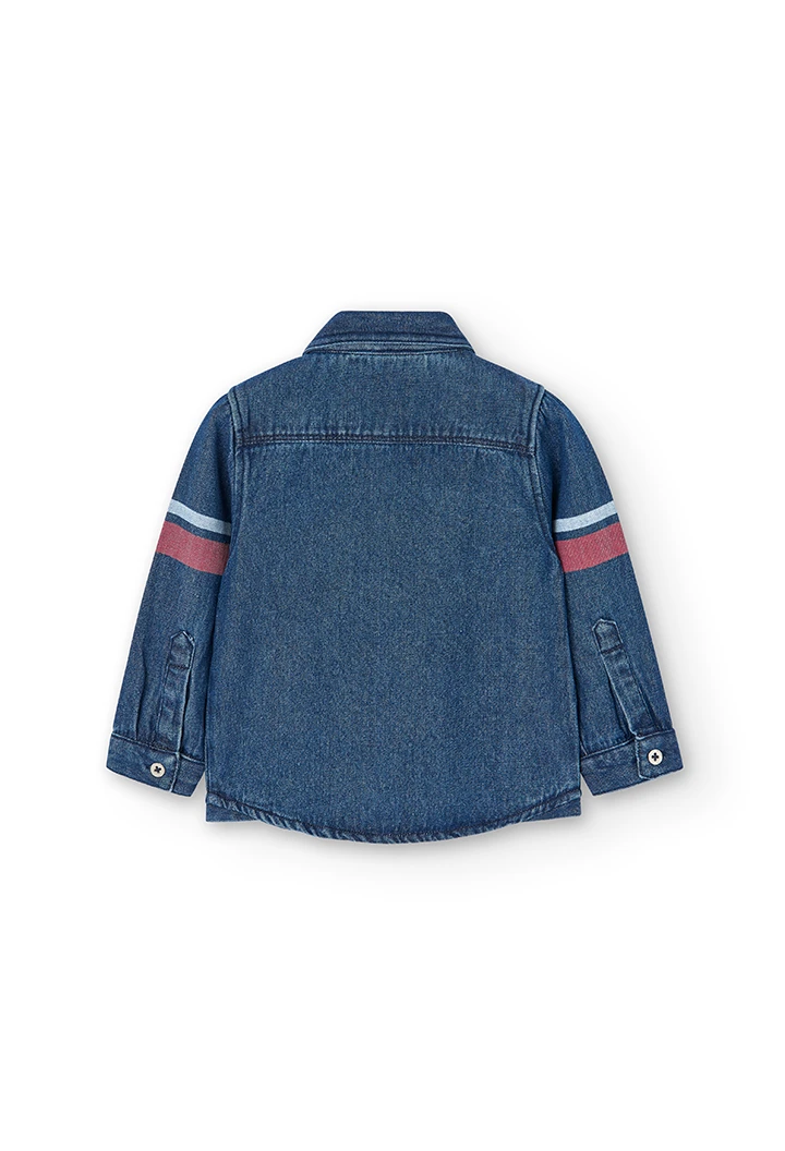 Chemise en jean manche longue pour bébé garçon