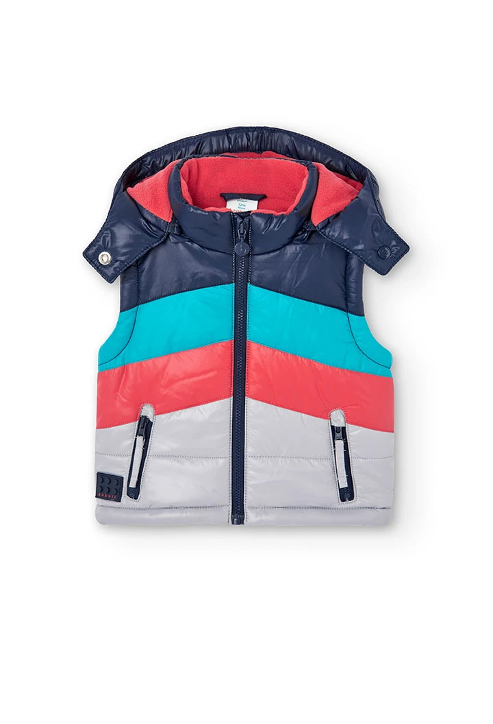 Gilet en toile technique pour bébé garçon