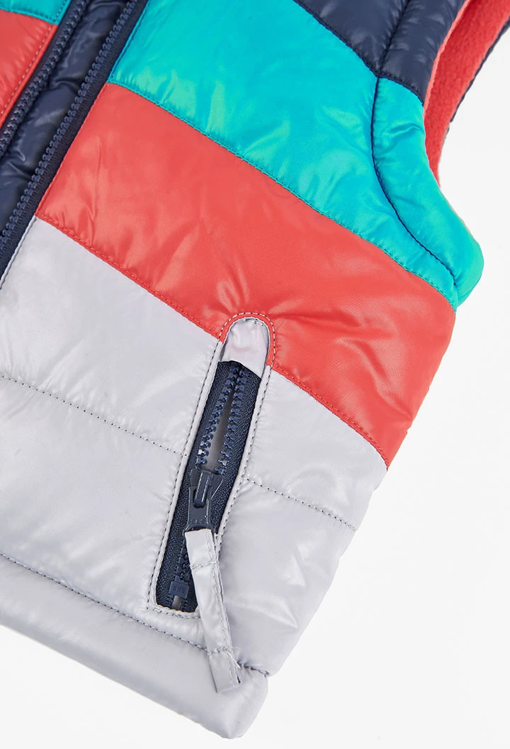 Gilet en toile technique pour bébé garçon