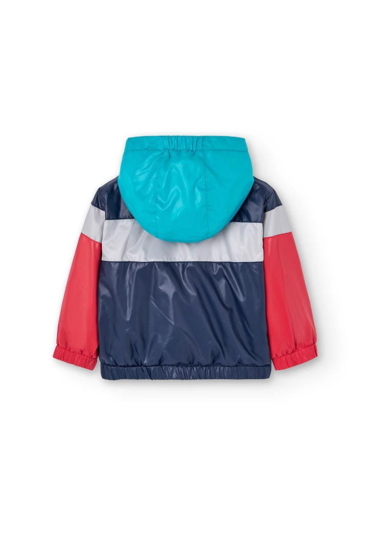 Technical fabric kangaroo for baby boy