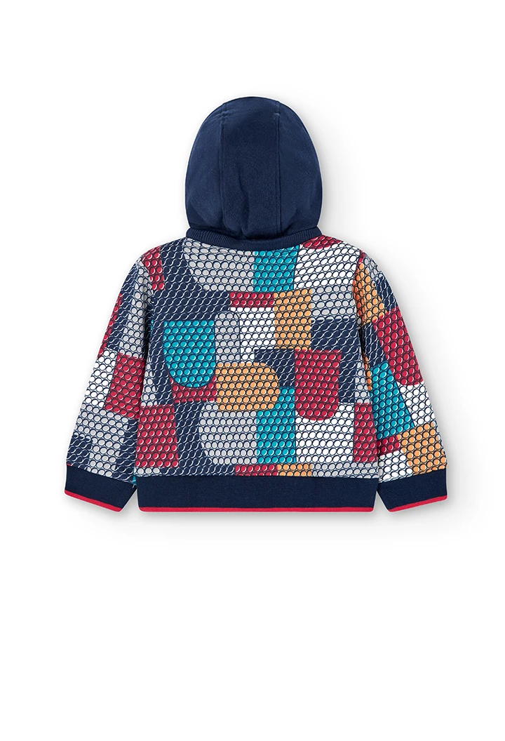 Fleece jacket for baby boy -BCI