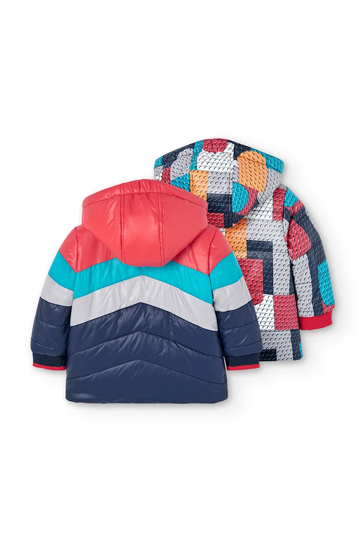 Parka réversible pour bébé garçon
