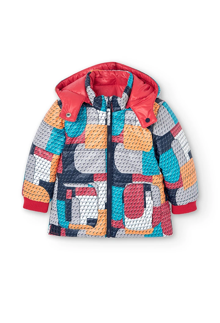 Parka reversível para o bebé menino