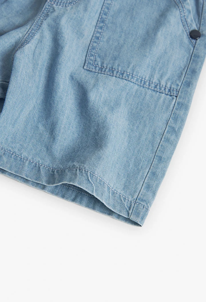 Jeans - Bermuda-Shorts,  für Jungen,  in Farbe Bleach
