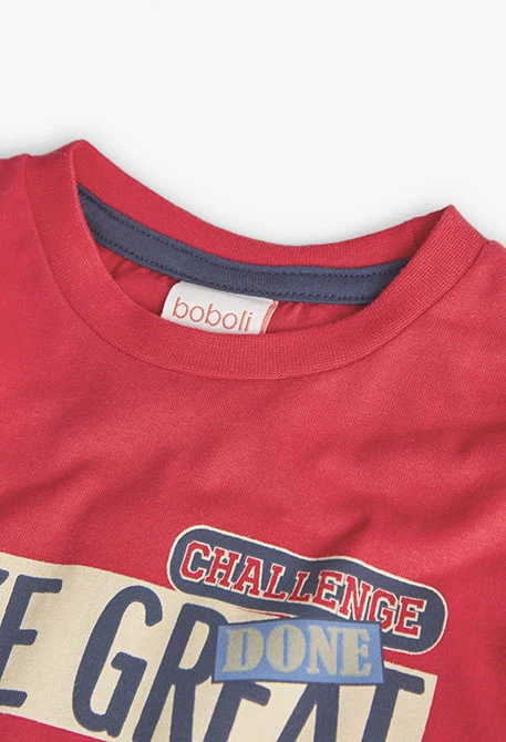 T-Shirt für Baby-Jungen in Rot